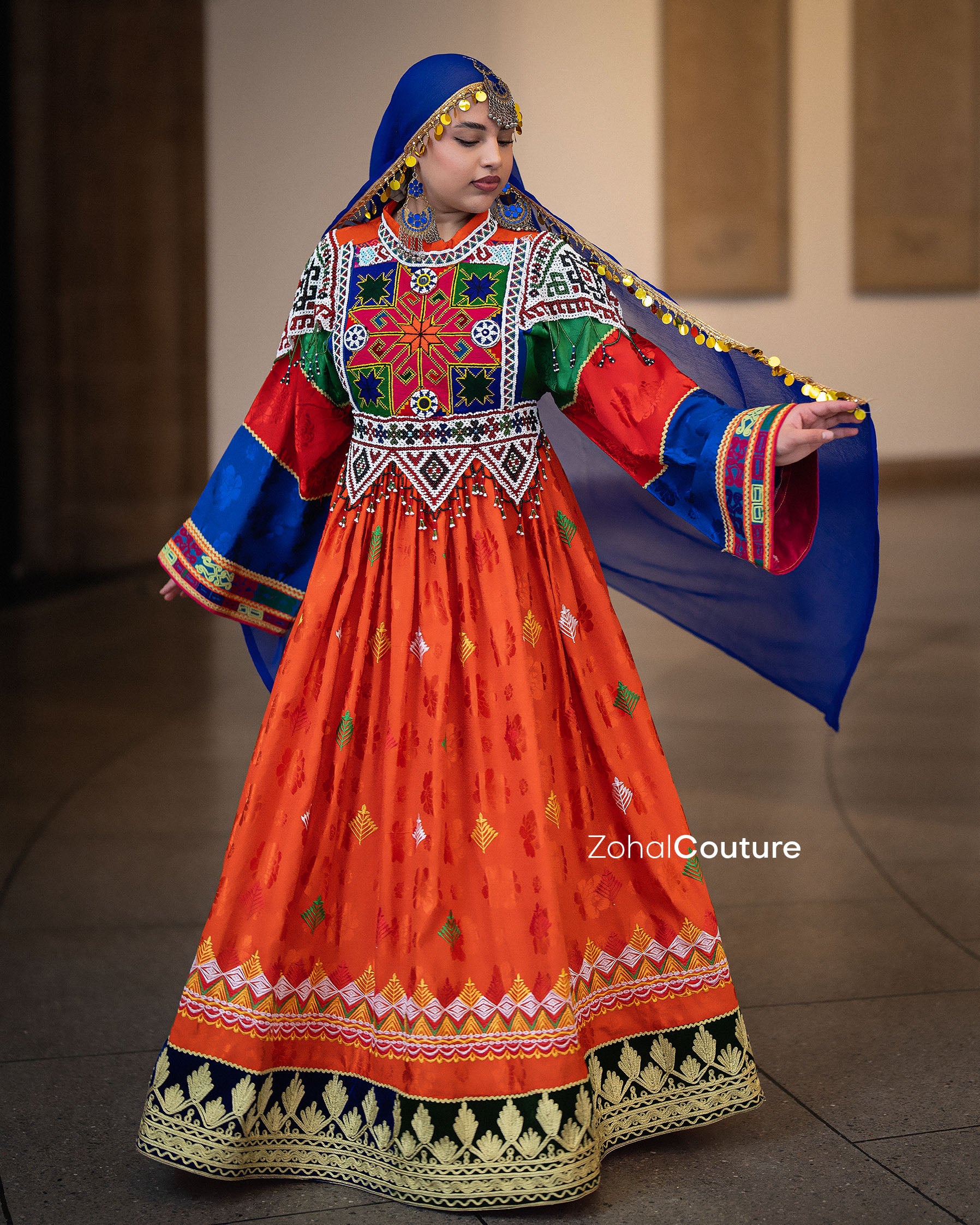Suraiya - The Radiance of Afghan Heritage Zohal Couture Suraiya - The Radiance of Afghan Heritage Zohal Couture