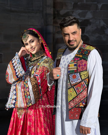 Sham-e-Arous Couple Set