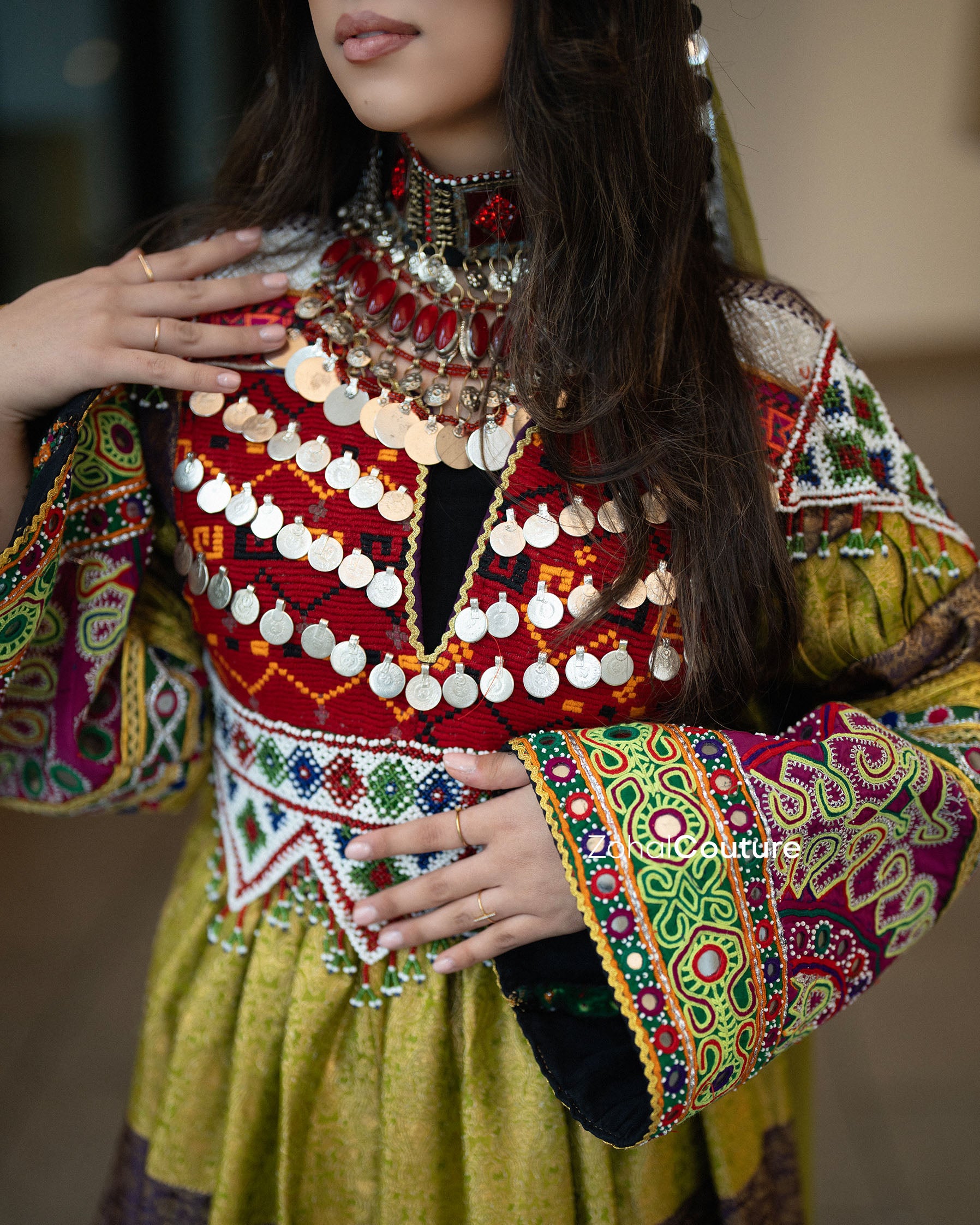 Golden Harvest Paschtunenkleid