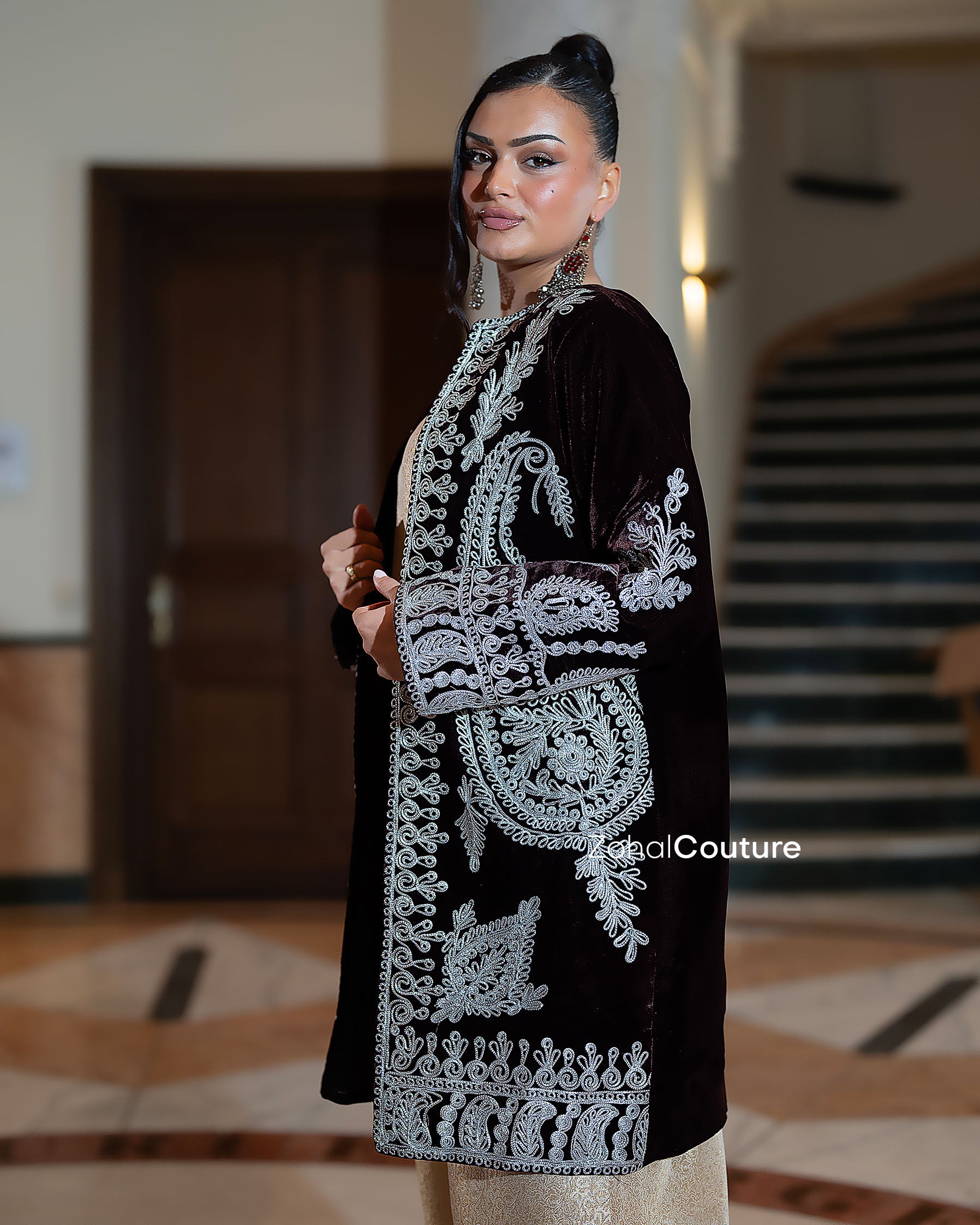 Royal Noir Afghan Set