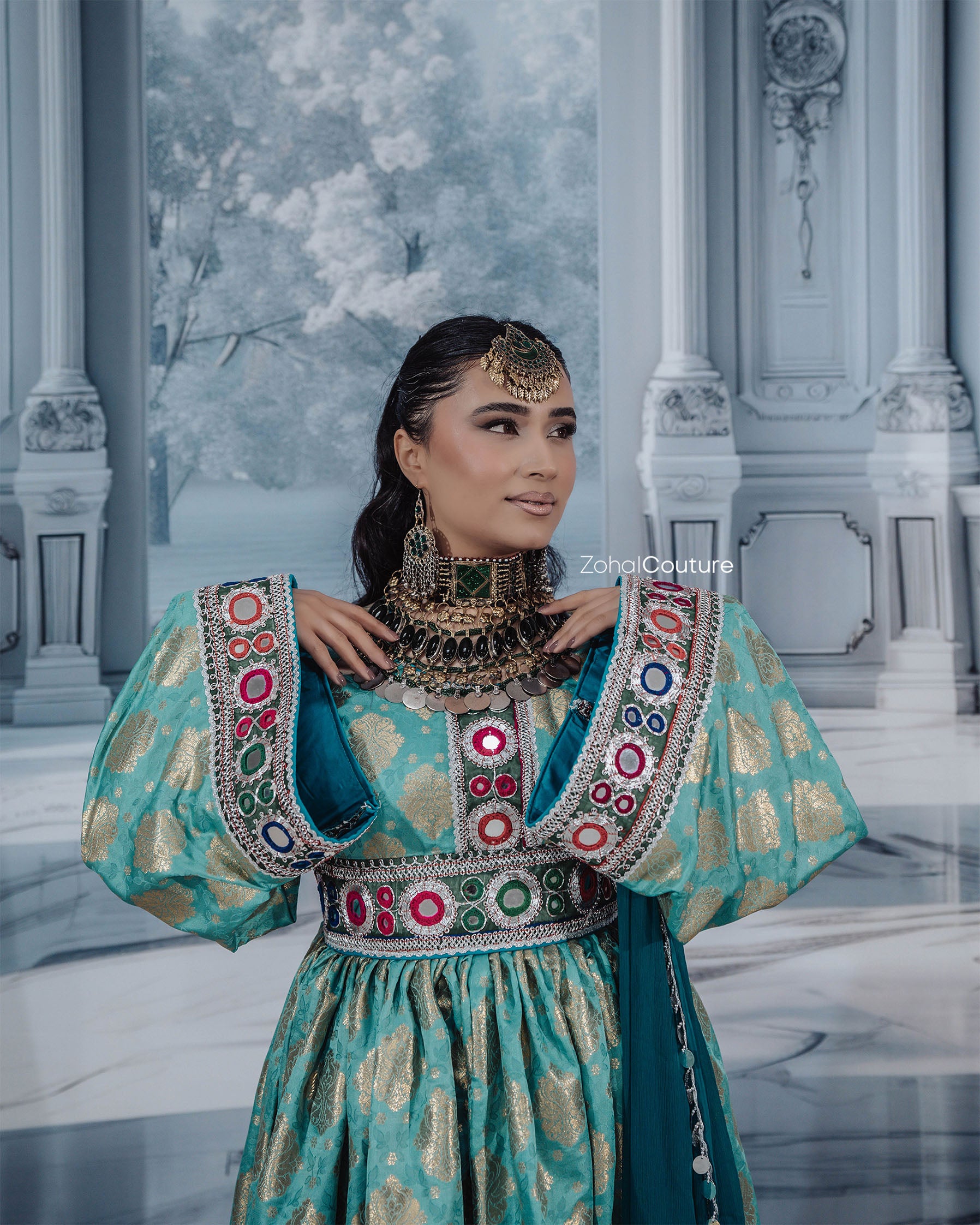 Lal-e-Bahar Couple Set – Zohal Couture