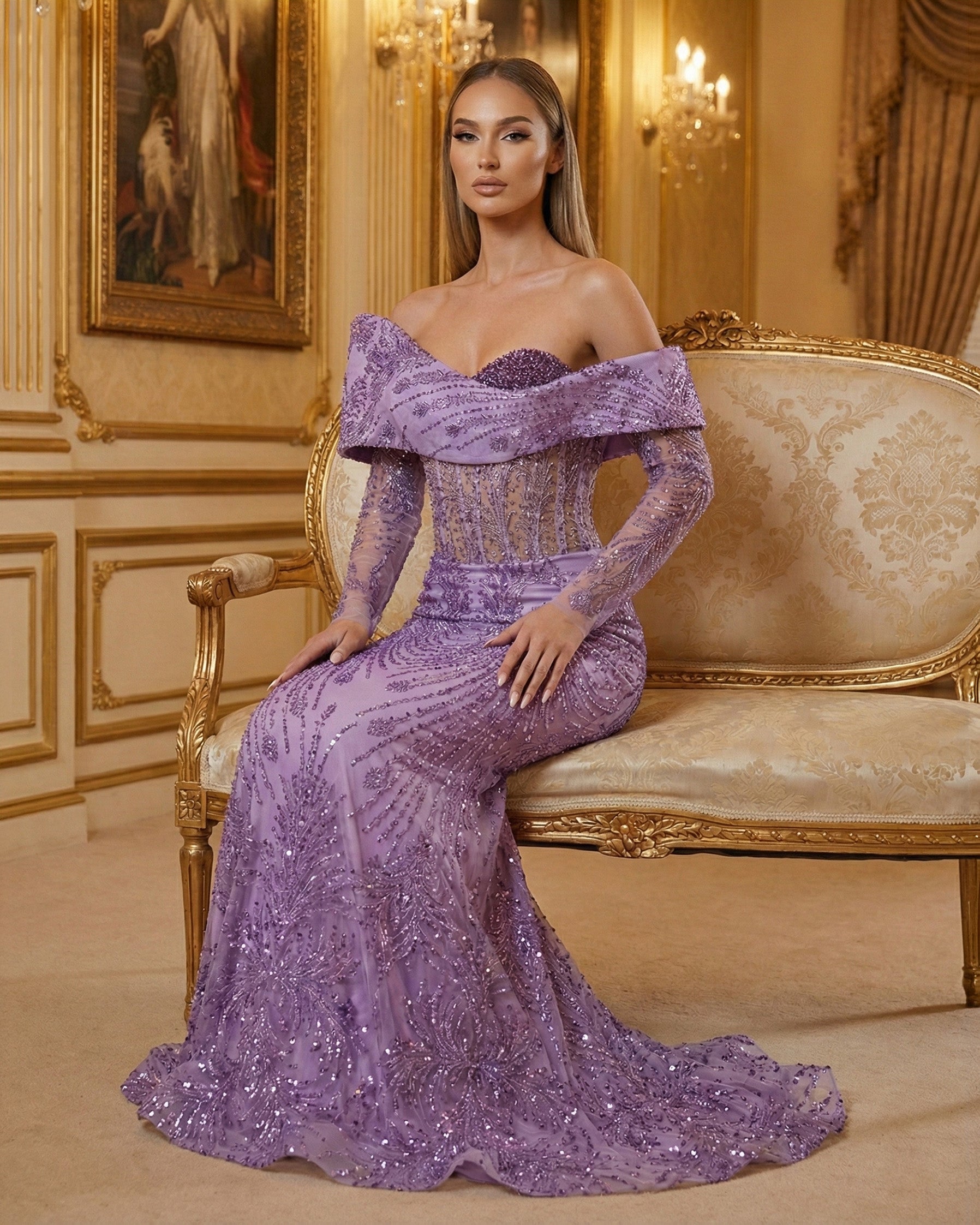 Amethyst Majesty – Zohal Couture