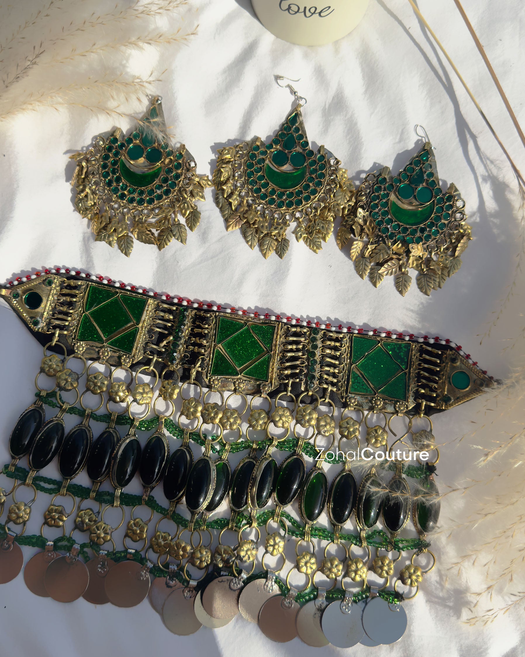 Zarafshan Green Set